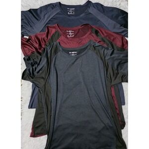 Mens Real Essentials Short Sleeve, T-Shirt Size XXL-Dry Fit, 3 Pack Bundle
